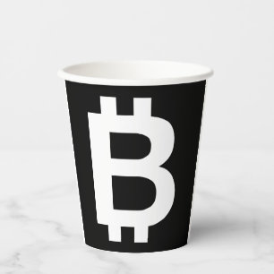 Bitcoin B Cool Paper Cups