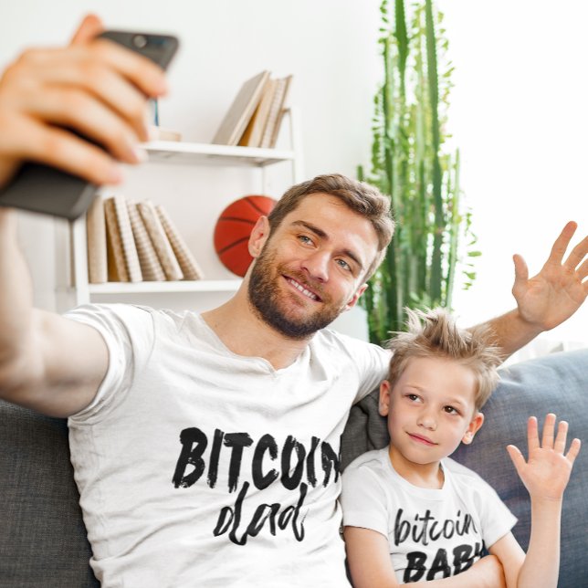 bitcoin BABY crypto street style gift modern Baby T-Shirt (Creator Uploaded)