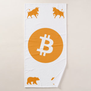 Bitcoin Bath Towel Set