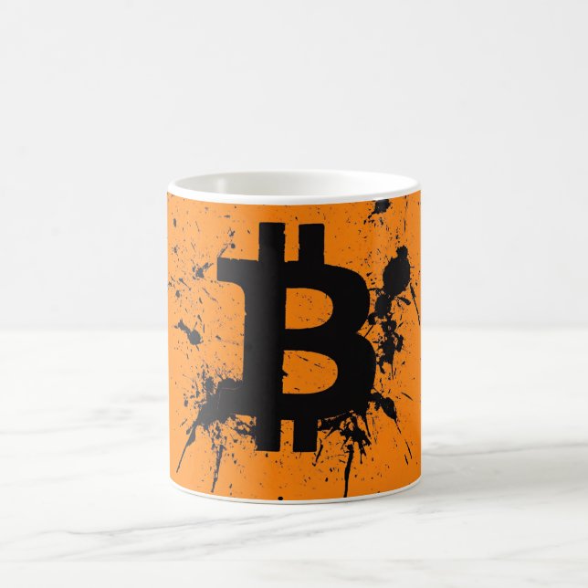 Bitcoin Becher Coffee Mug (Center)