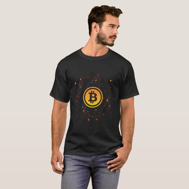 Bitcoin Blockchain T-Shirt (Front Full)