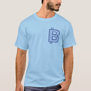 bitcoin blue T-Shirt