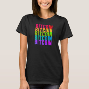 Bitcoin Btc Crypto Currency Wallet Money Blockchai T-Shirt