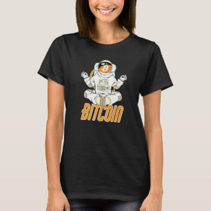 Bitcoin Btc Crypto Yoga Zen Hodl Cryptocurrency Mo T-Shirt