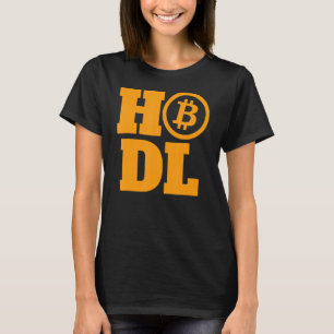 Bitcoin Btc Cryptocurrency Crypto Hodl Dogecoin T-Shirt