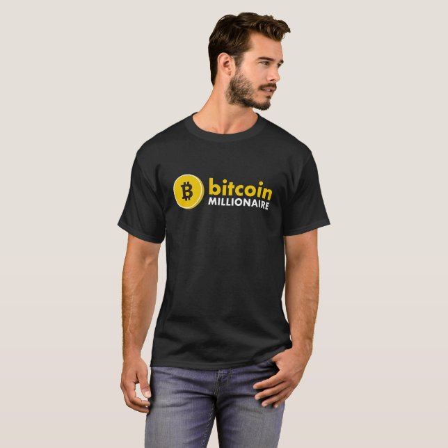 Bitcoin (BTC) Millionaire T-shirt (Front Full)