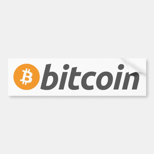 BitCoin Bumper Sticker (Front)
