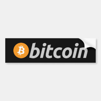 Bitcoin Bumper Sticker