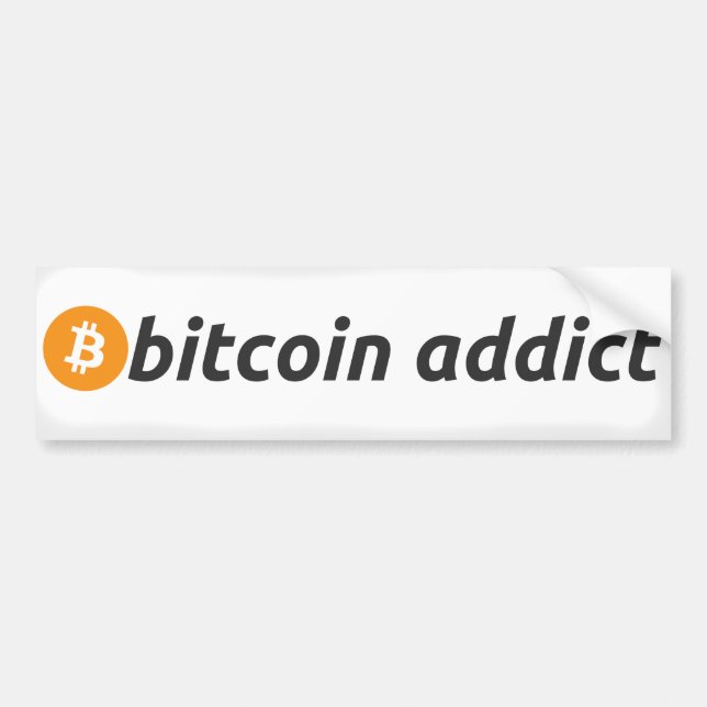 Bitcoin Bumper Sticker (Front)