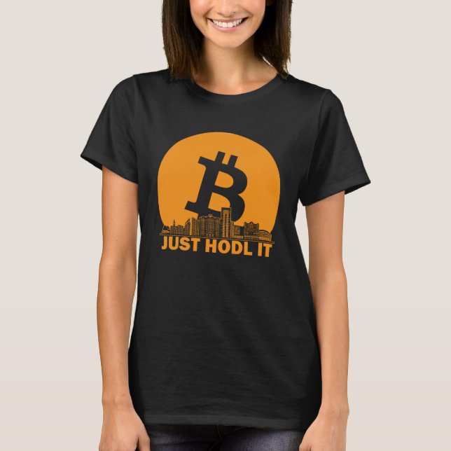 Bitcoin California Skyline  California Bitcoin Max T-Shirt (Front)