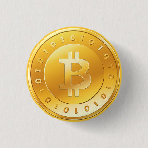 Bitcoin Chapa - M1 3 Cm Round Badge