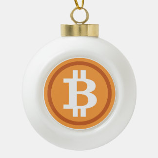 Bitcoin Christmas Tree Ornament Crypto Holiday