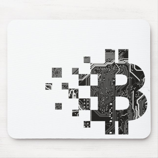 BITCOIN/CIRCUIT BOARD-Mouse Pad Mouse Pad (Front)