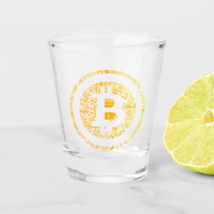 Bitcoin Circuitry Vendredi Shot Glass