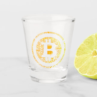 Bitcoin Circuitry Vendredi Shot Glass
