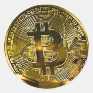 bitcoin classic round sticker