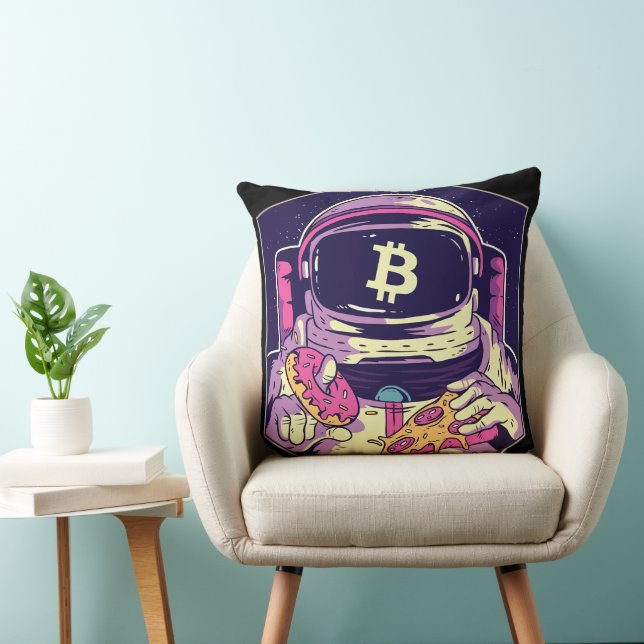 BITCOIN-Crypto Astronaut Cushion (Chair)
