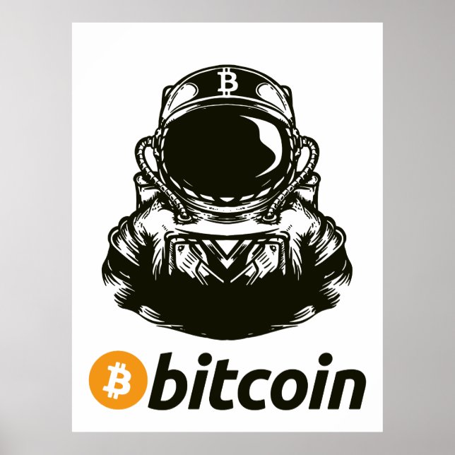 BITCOIN-Crypto Astronaut Poster (Front)