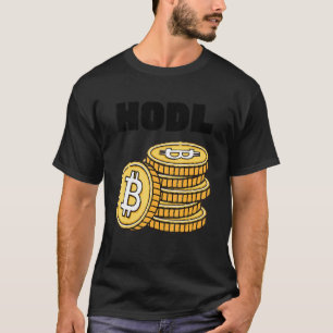 Bitcoin Crypto Blockchain Plan B Decentralised Sat T-Shirt
