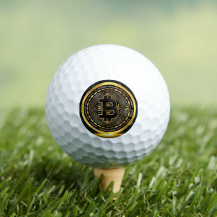 Bitcoin Crypto-  Golf Balls