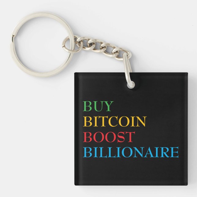 Bitcoin Crypto Key Ring (Front)