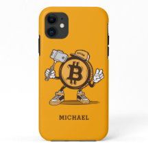 Bitcoin Cryptocurrency Funny Cartoon Personalised 