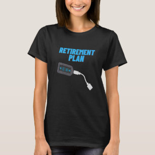 Bitcoin Cryptocurrency Retirement Plan Crypto Exch T-Shirt
