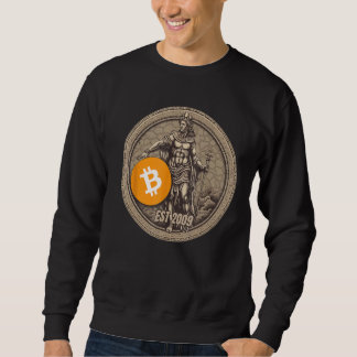 Bitcoin Cryptocurrency Sweatshirt
