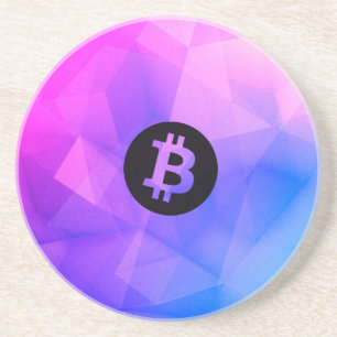 Bitcoin Crystal Coaster