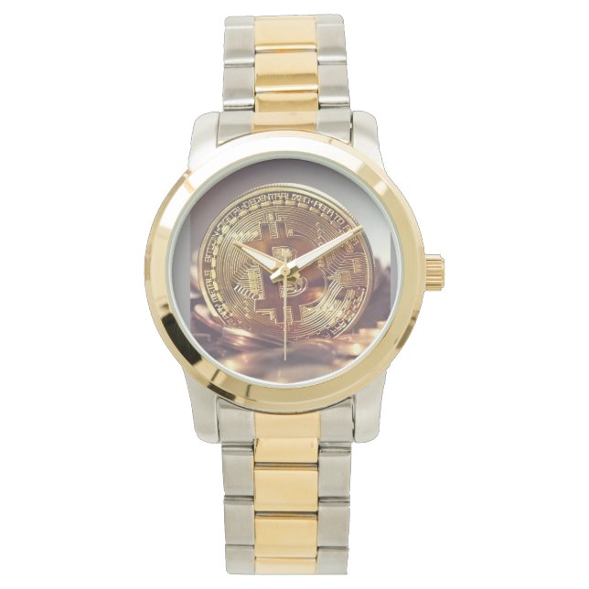  bitcoin currency, crypto watch (Front)