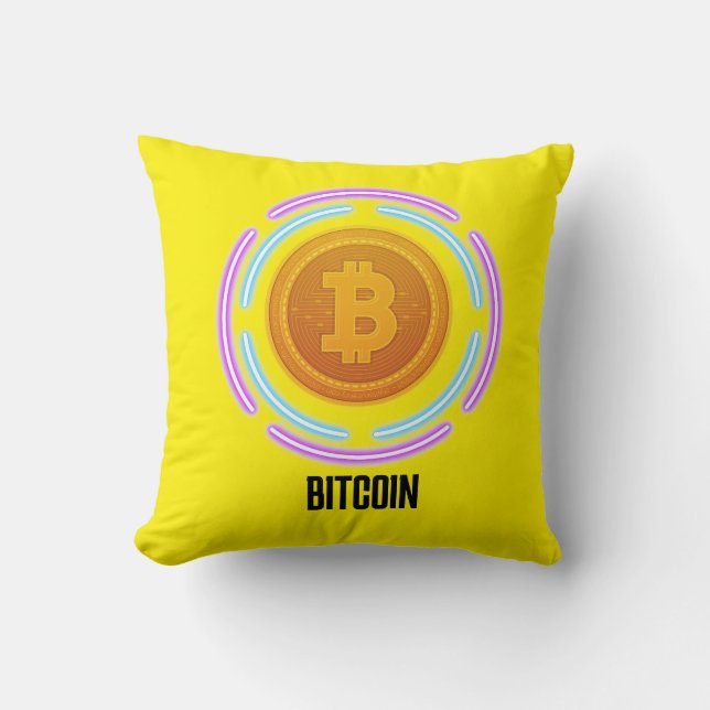 BITCOIN CUSHION (Front)