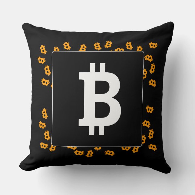 Bitcoin Cushion (Front)