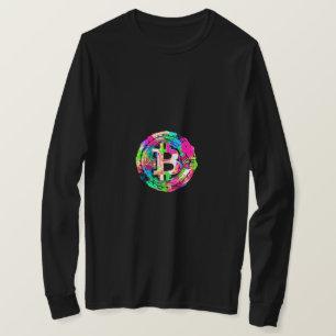 "Bitcoin Cypherpunk" Oil Painting T-Shirt