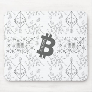 Bitcoin Digital Cryptocurrency Mouse Pad