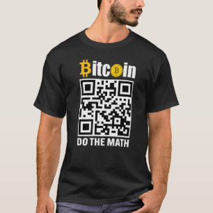 Bitcoin Do The Math BTC Crypto Mens Saying T-Shirt