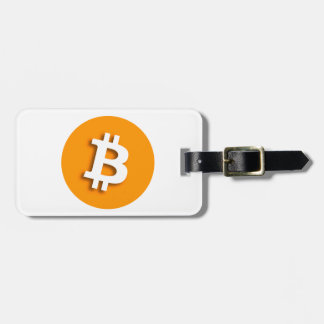 "BITCOIN" (double-sided) Luggage Tag