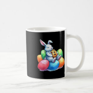 Bitcoin Easter Bunny Small Subtle Eggs Little Rest Coffee Mug
