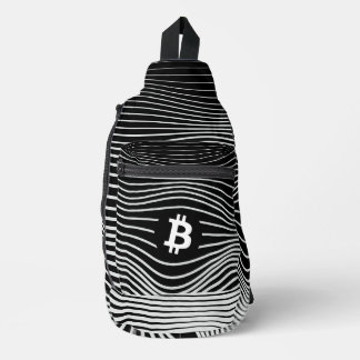 Bitcoin Force (Black)  Sling Bag