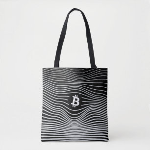 Bitcoin Force (Black) Tote Bag
