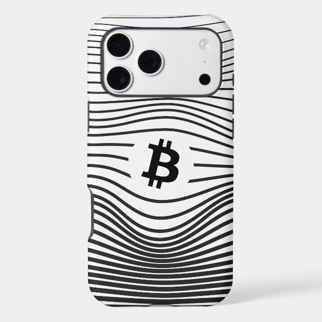 Bitcoin Force (White) Case-Mate iPhone Case (Back)