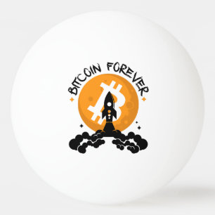 Bitcoin Forever Ping Pong Ball
