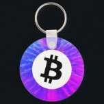 Bitcoin Frequency Key Ring<br><div class="desc">Just Bitcoin.</div>
