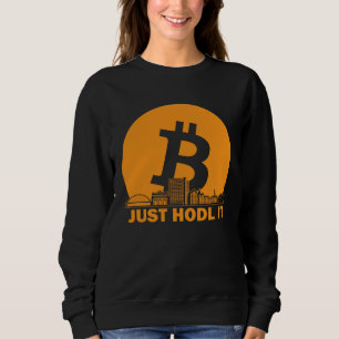 Bitcoin Glasgow Skyline  Glasgow Bitcoin Maximalis Sweatshirt
