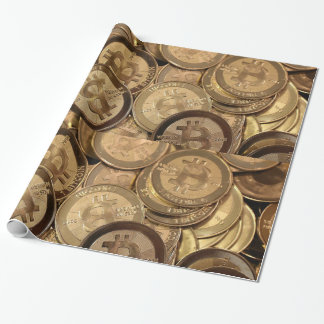 Bitcoin Glossy Wrapping Paper
