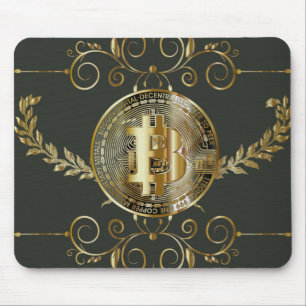 Bitcoin Gold Coin Mouse Pad