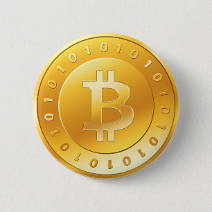 bitcoin_goldv2 6 cm round badge