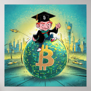 Bitcoin Graduation Poster