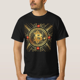 Bitcoin Graffiti Style Street Art Classic T-Shirt