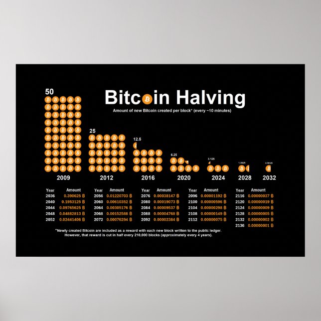 Bitcoin Halving Chart (Front)