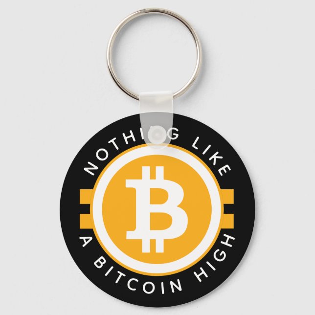 Bitcoin High Key Ring (Front)